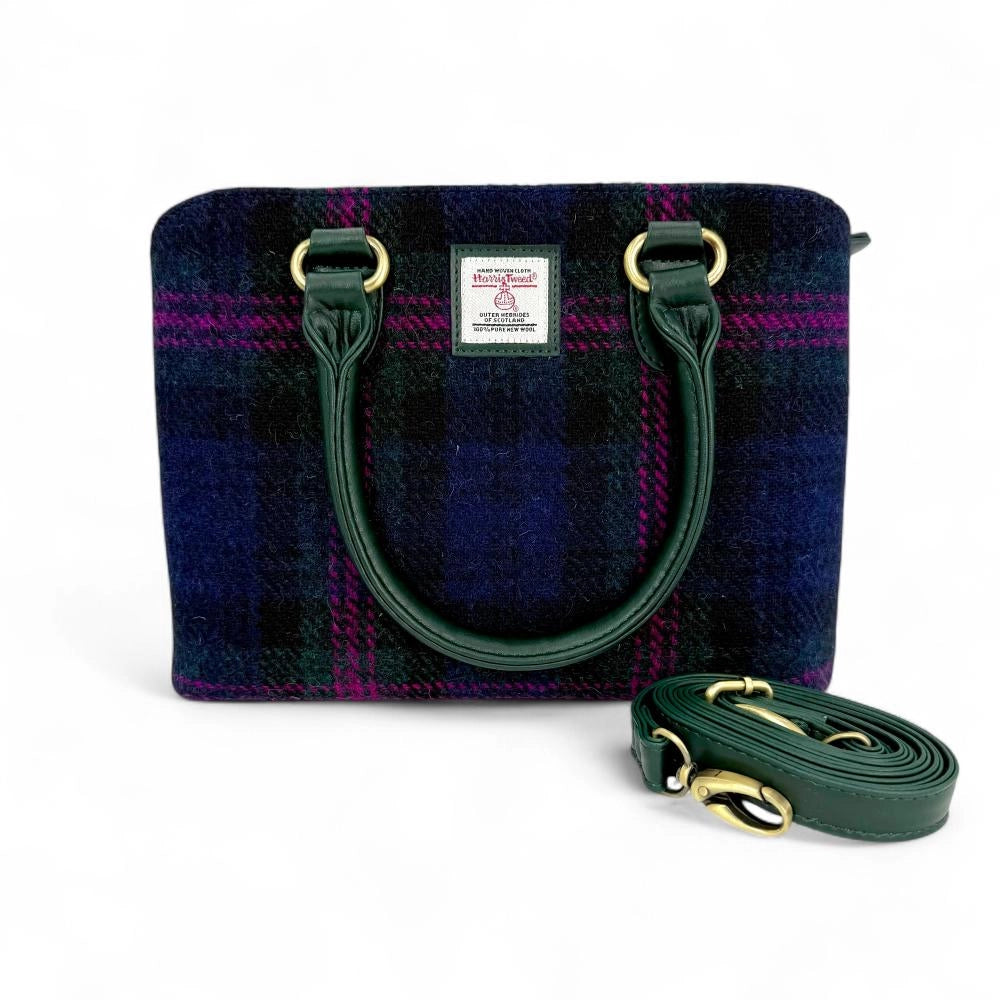 Harris Tweed Top Handle Bag - Baird Check