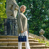 Harris Tweed Top Handle Bag - Baird Check
