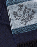 Thistle Scarf - Navy