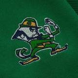 Notre Dame/Ireland Green & Navy 1/4 Zip nd5019