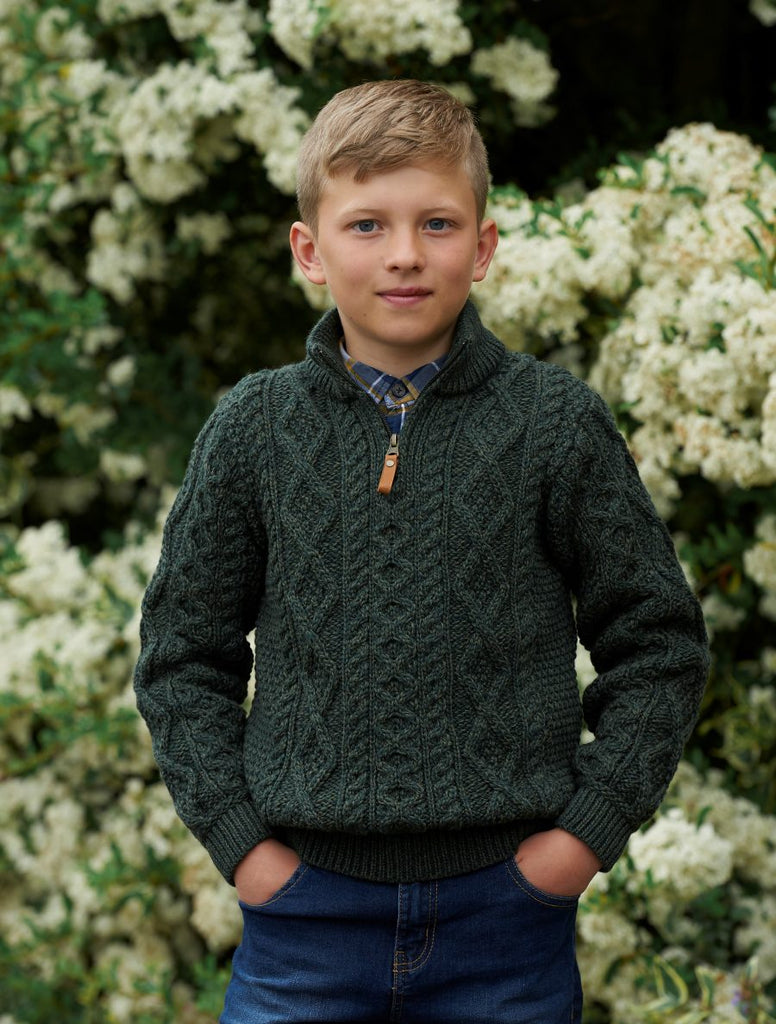 Kids Half Zip Sweater