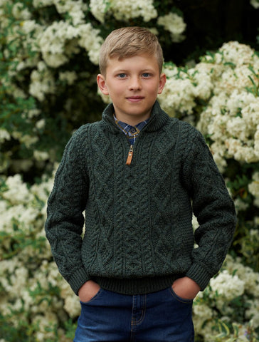 Kids Half Zip Sweater