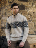 Celtic Knot Half Zip Pullover