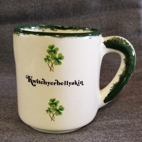 "Kwitchyerbellyakin" Mug