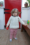 Baby Side Fastening Hooded Sweater