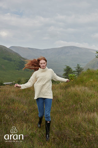 Oversized Quilt Stitch Pullover