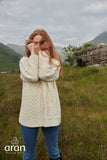 Oversized Quilt Stitch Pullover