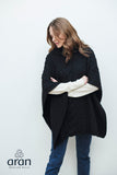 Blanket Poncho with Cowl Neck (2 Colors)