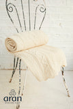 Lace Trim Throw (3 Colors)