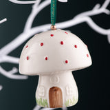 Belleek Toadstool Ornament