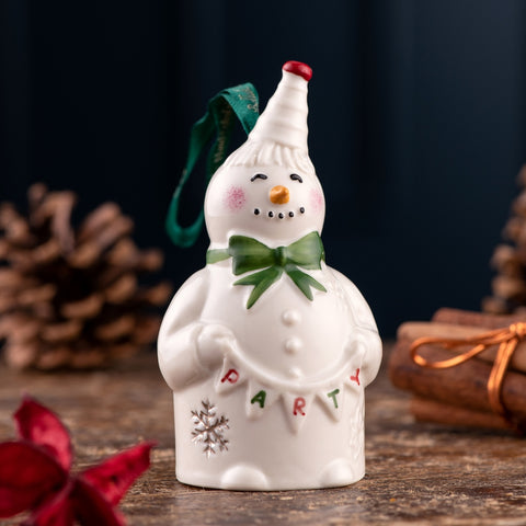 Party Snowmant Ornament