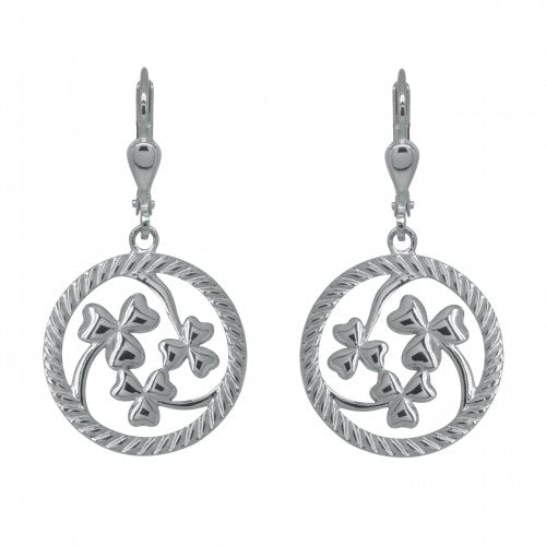 Celtic Inspirations Shamrock Earrings (3 Options)