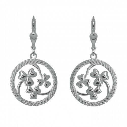 Celtic Inspirations Shamrock Earrings (3 Options)
