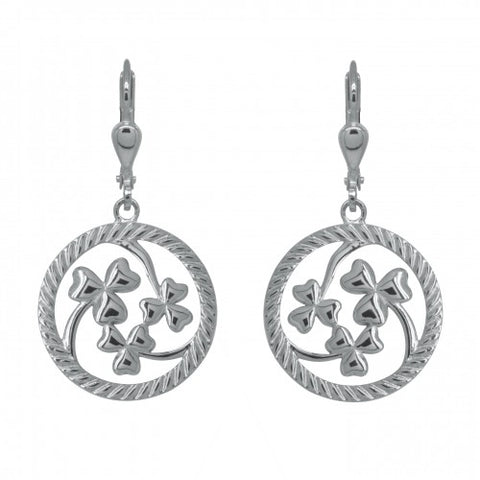 Celtic Inspirations Shamrock Earrings (2 Options) - CLEARANCE