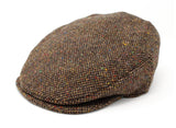 Salt & Pepper Brown Tweed Flatcap