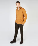 Zip Neck Pullover - Warm Sand - CLEARANCE