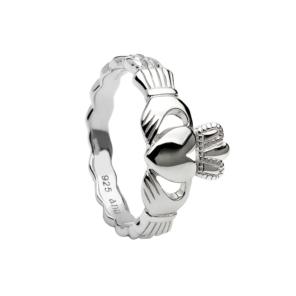 Claddagh & Celtic Knot Ring