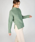 Iris Funnel Neck Pullover - CLEARANCE