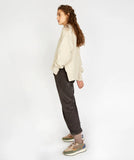 Wilde Slouchy Funnel Neck Sweater - Chalk