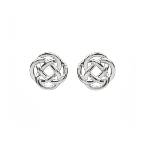 Simple Celtic Knot Stud Earrings