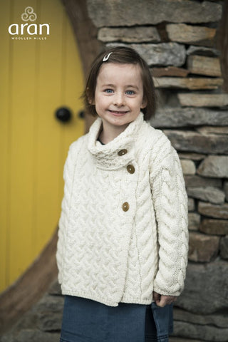 Child's Side Button Cardi