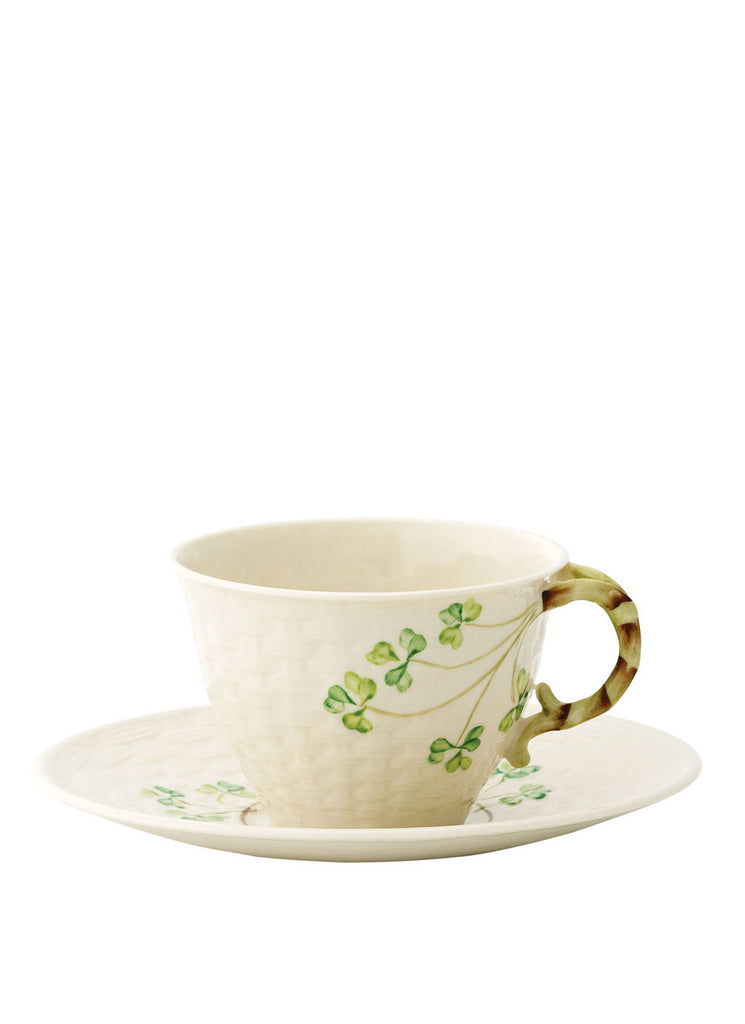 Shamrock Teacup & Saucer