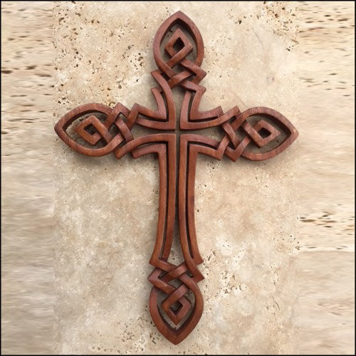 Open Knot Celtic Cross