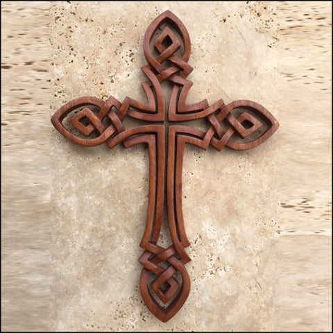 Open Knot Celtic Cross
