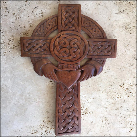 Claddagh Celtic Cross