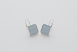 Royal Doulton Blue Square Drop Earrings