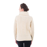 Traditional Cowl Neck Sweater - CLEARANCE