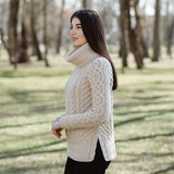 Traditional Cowl Neck Sweater