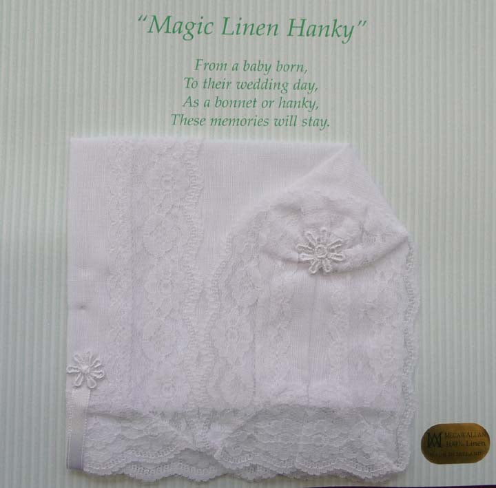 Irish Linen "Magic" Hankey