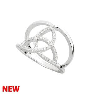 Trinity Knot "X" Ring