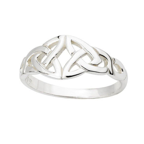 Double Trinity Knot Ring