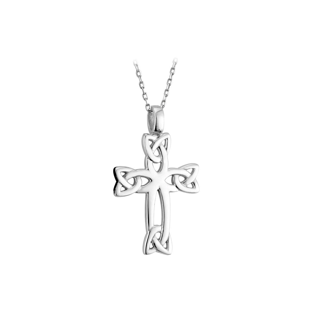 Trinity Knot Cross Pendant