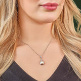 Trinity Knot Pearl Pendant