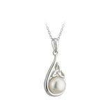 Trinity Knot Pearl Pendant