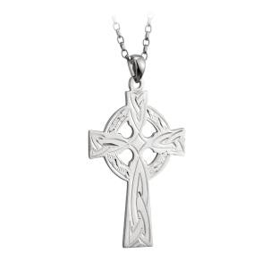 Engraved Celtic Cross