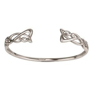 Trinity Knot Torc Bangle