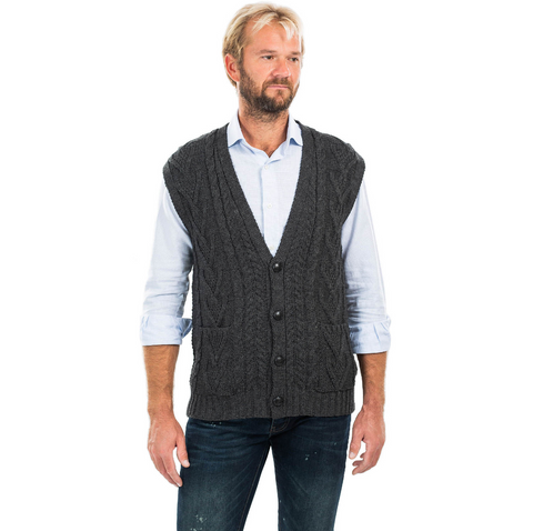 Aran Sweater Vest