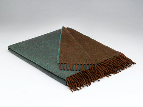 Dark Sage Reversible Throw