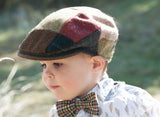 Child's Patchwork Tweed Flatcap