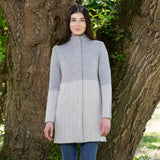 Herringbone Wool Blend Signature Coat