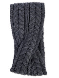 Cable Knit Crossover Headwarmer (3 Colors)