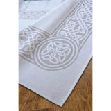 Colmcille White Irish Linen Tablecloth (2 Sizes)