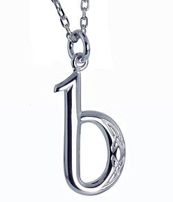 Celtic Letters Pendant