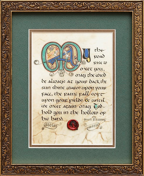 Irish Blessing Framed Print