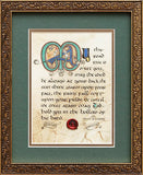 Irish Blessing Framed Print