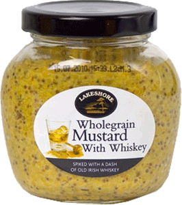 Lakeshore Wholegrain Mustard w/Whiskey